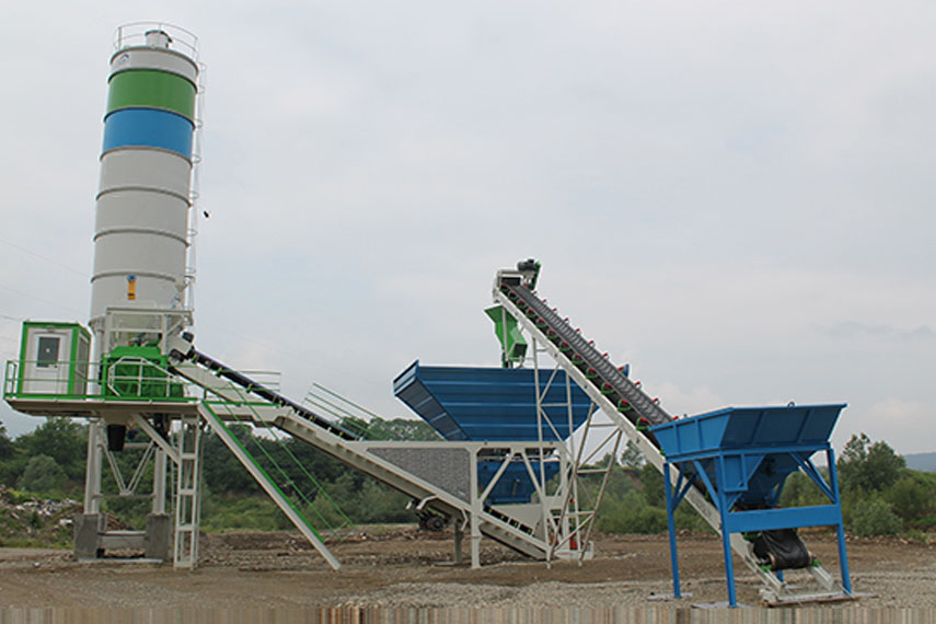 Mobile Concrete Batching Plants